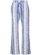 Walter Van Beirendonck Vintage Star Printed Jeans - Blue