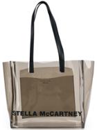 Stella Mccartney Transparent Logo Tote - Grey