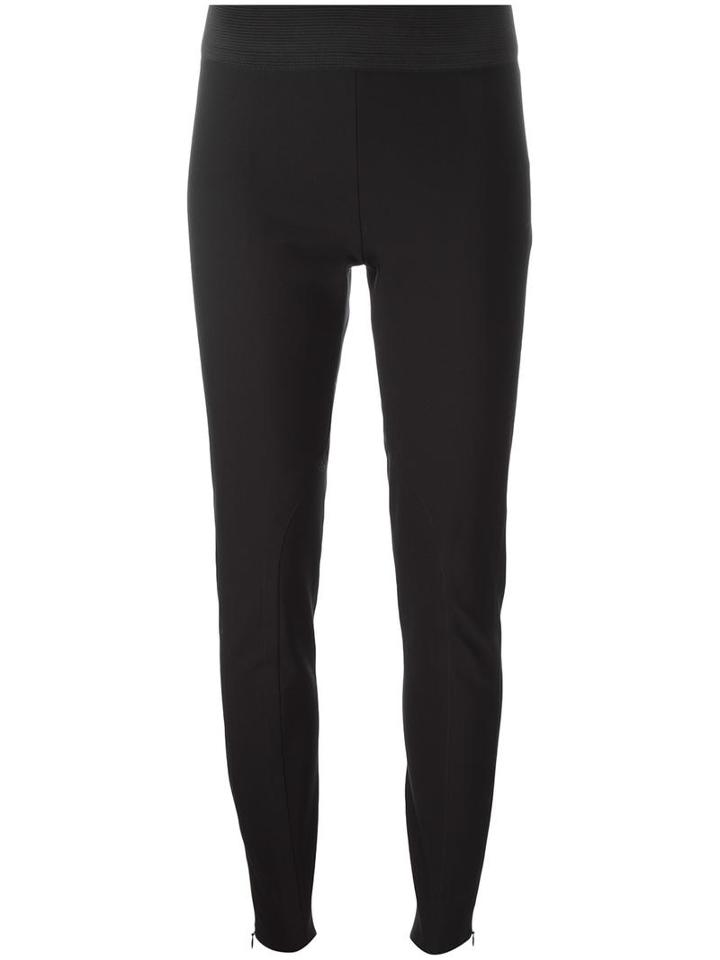 Stella Mccartney Heather Trousers, Women's, Size: 42, Black, Cotton/polyamide/spandex/elastane