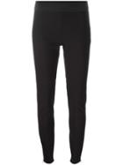 Stella Mccartney Heather Trousers, Women's, Size: 42, Black, Cotton/polyamide/spandex/elastane