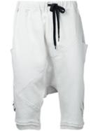 First Aid To The Injured - Pharynx Shorts - Unisex - Cotton - 2, Grey, Cotton