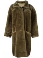 Versace Vintage Oversized Faux Fur Coat