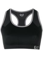 Ea7 Emporio Armani Compression Top - Black