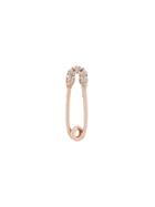Sydney Evan Safety Pin Earring - Pink
