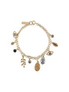 Isabel Marant Charm Embellished Bracelet - Gold