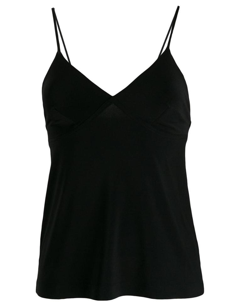 Norma Kamali V-neck Camisole - Black