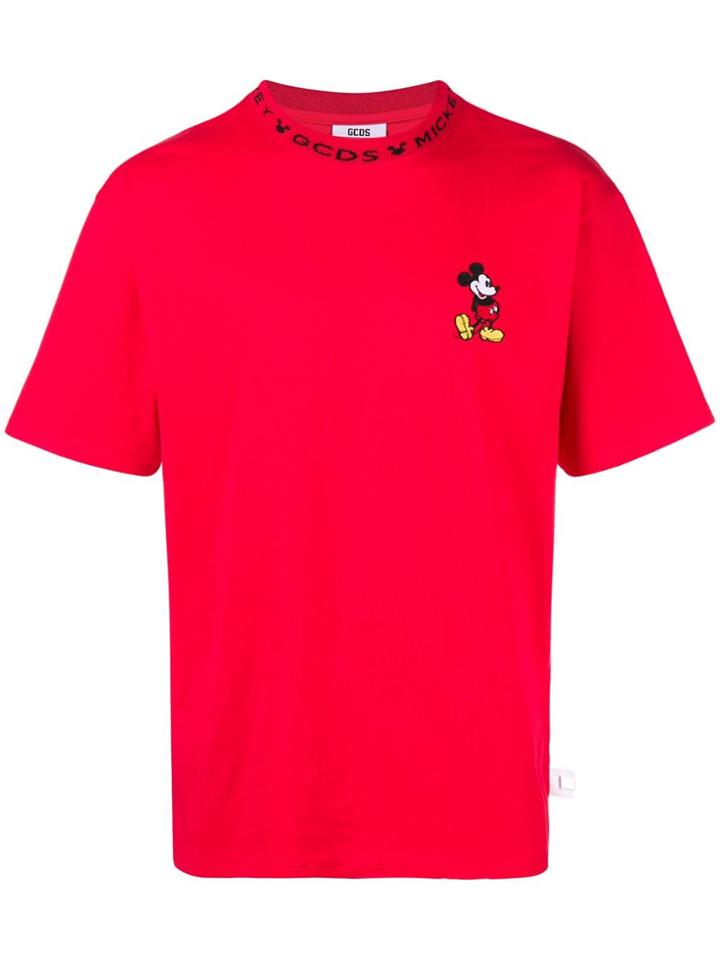 Gcds Mickey T-shirt - Red