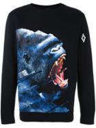 Marcelo Burlon County Of Milan 'chelle' Sweatshirt, Men's, Size: Xl, Black, Cotton