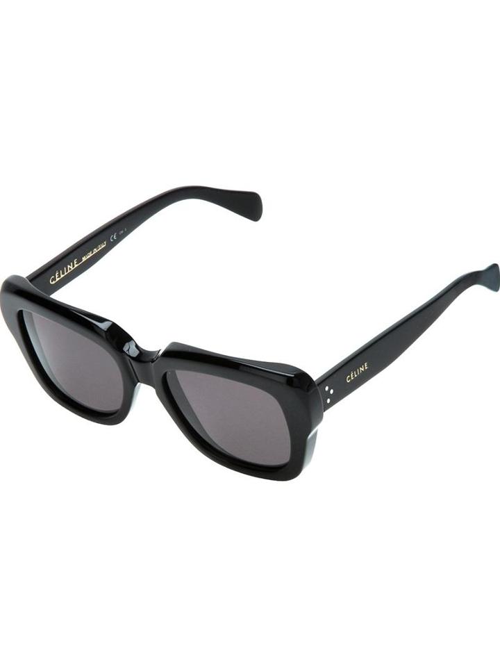 Celine Thick Squared Sunglasses