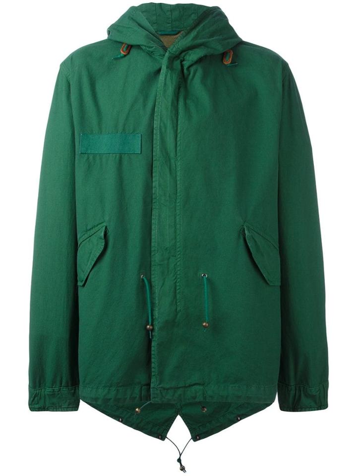Mr & Mrs Italy Classic Short Parka - Green