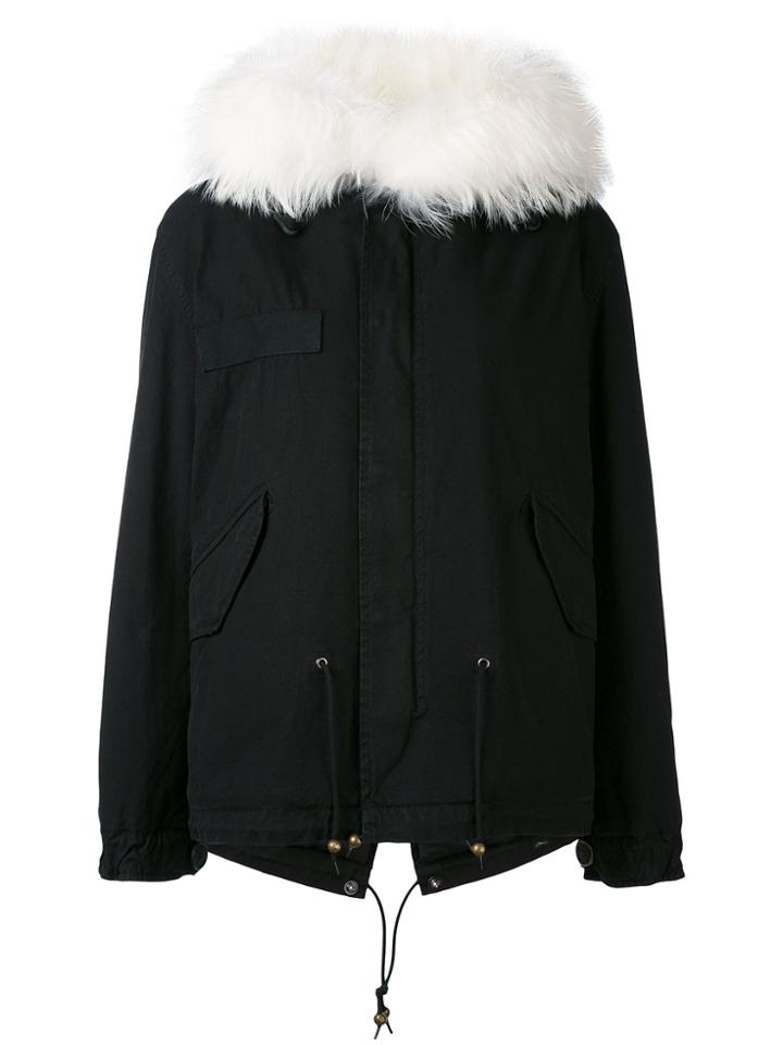 Mr & Mrs Italy Army Mini Parka - Black
