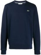 Lacoste Chest Logo Sweatshirt - Blue