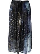 Y's Printed Skirt