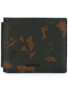 Lanvin Camouflage Open Wallet