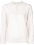 Molli Eleonore Ultra Fine Zip Top - Nude & Neutrals