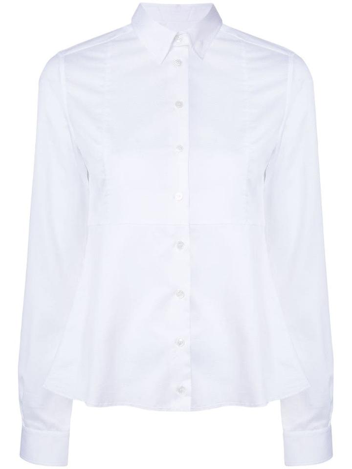 Golden Goose Raw Hem Shirt - White