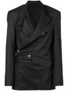 A.f.vandevorst Asymmetric Tailored Blazer - Black