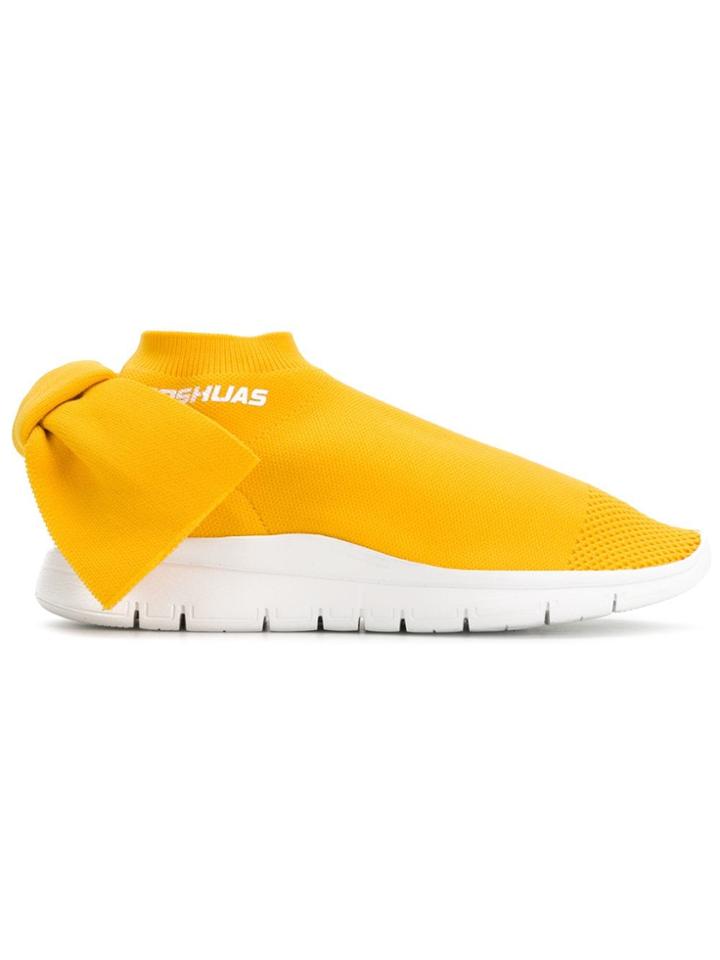 Joshua Sanders Sock Knot Sneakers - Yellow