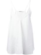 T By Alexander Wang Flared Top - White