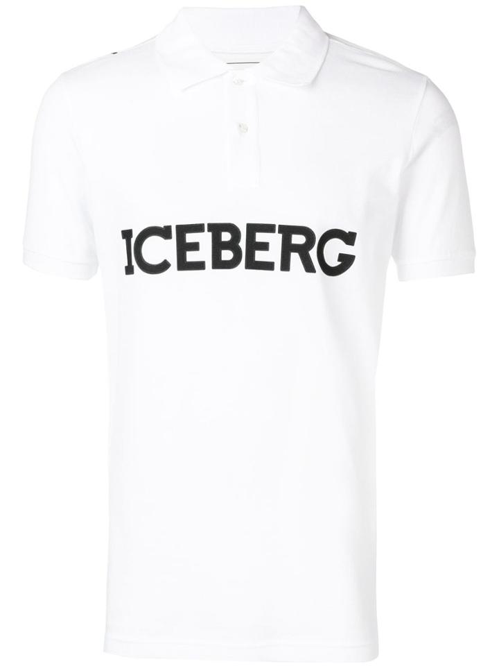Iceberg Pink Panther Polo Shirt - White