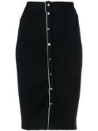 T By Alexander Wang Stretch Fit Skirt - Black