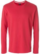 Edwin Rolled Hem Top - Red