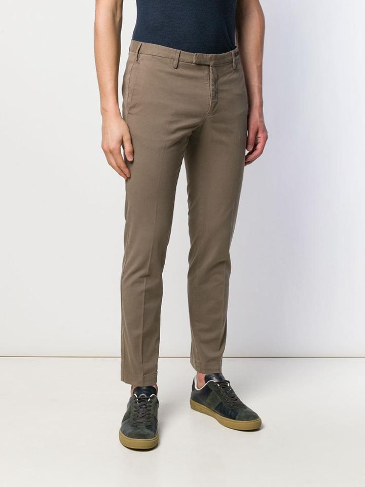 Pt01 Skinny-fit Trousers - Neutrals