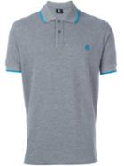 Ps By Paul Smith Embroidered Logo Polo Shirt, Men's, Size: Large, Grey, Cotton