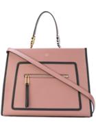 Fendi Regular Runaway Tote Bag - Pink & Purple