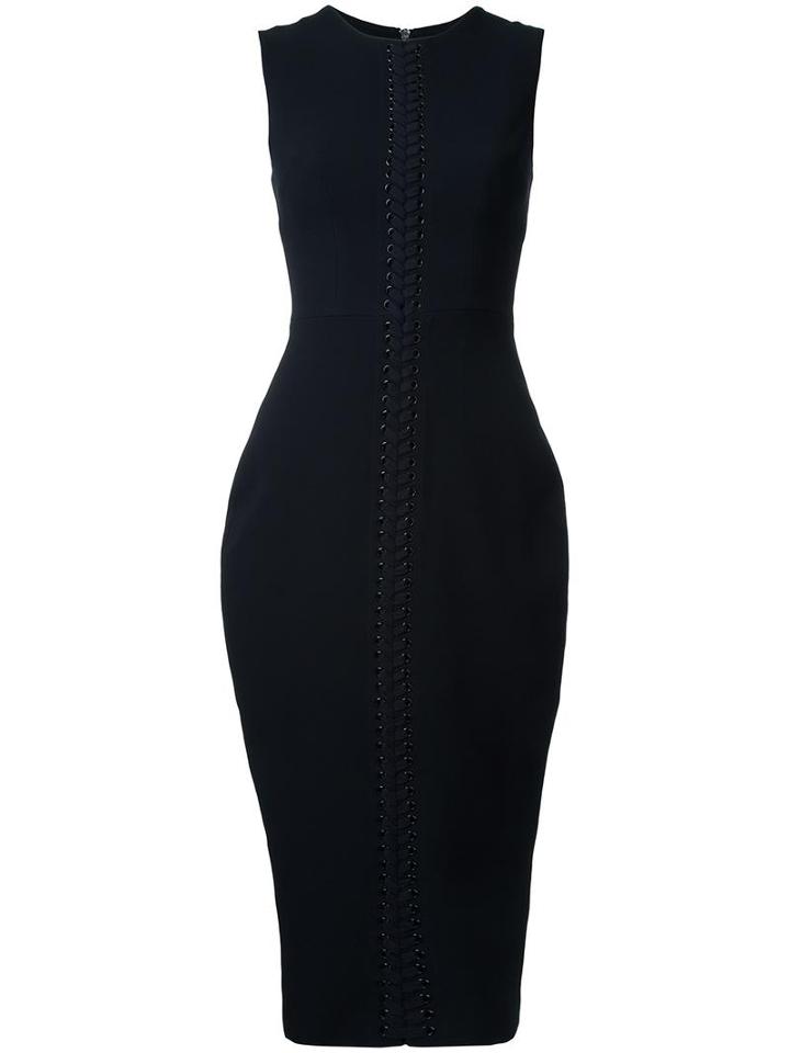 Alex Perry 'miller' Dress, Women's, Size: 12, Black, Polyester/triacetate
