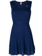 M Missoni Knitted Mini Dress - Blue