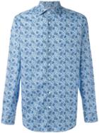 Etro Floral Print Shirt, Men's, Size: 39, Cotton/spandex/elastane