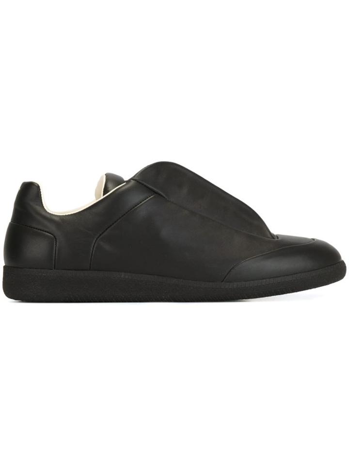 Maison Margiela Future Sneakers, Men's, Size: 42, Black, Calf Leather/leather/rubber