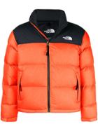 The North Face Two-tone Padded Jacket - Yellow & Orange