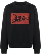 424 Logo Print Sweatshirt - Black