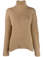 Jejia Rollneck Knit Sweater - Neutrals