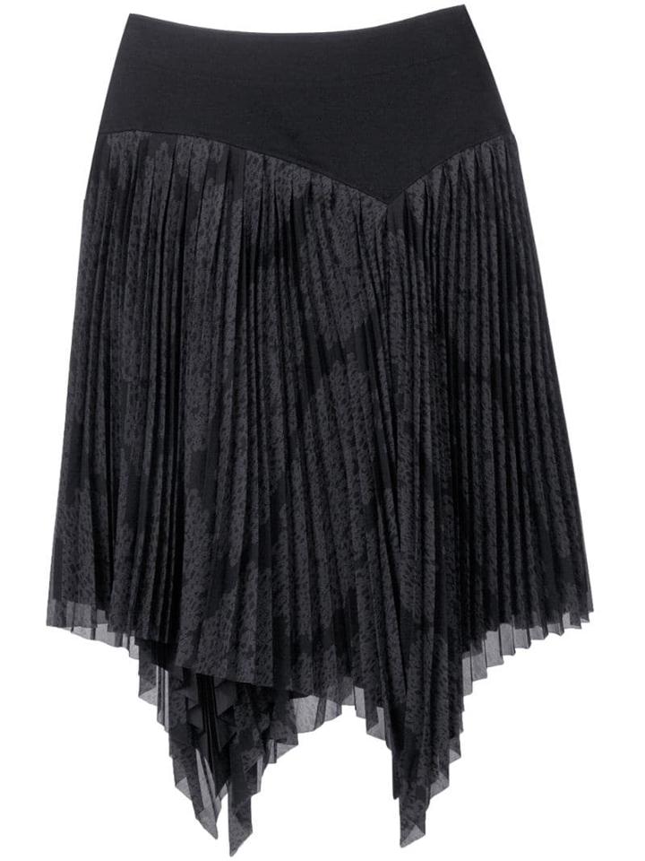 Issey Miyake Pre-owned 1990's Pleated Skirt - Black