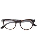 Tom Ford Eyewear Soft Square Glasses, Acetate/metal