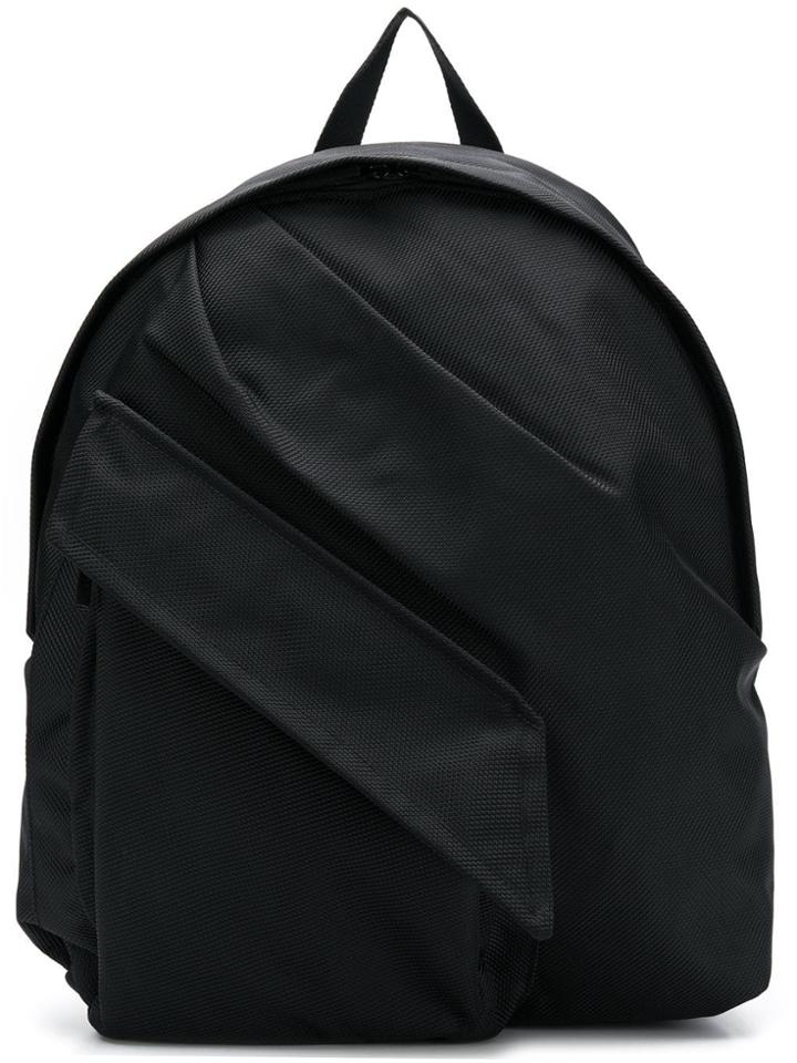 Raf Simons Loose Wide Backpack - Black