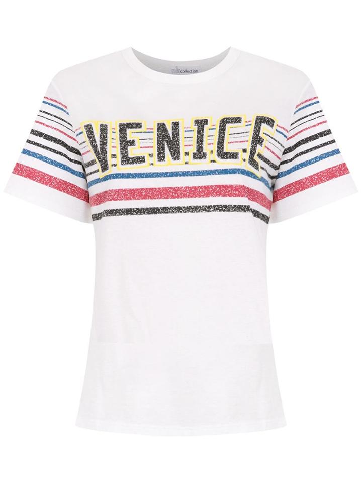 Nk Collection Printed T-shirt - White