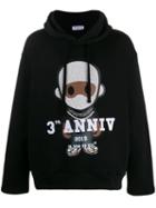 Ih Nom Uh Nit Signature Print Hoodie - Black