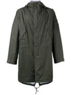 Universal Works Hooded Parka, Men's, Size: Medium, Green, Cotton