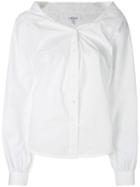 Frame Denim V-neck Shirt - White
