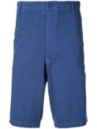 The Elder Statesman Classic Chino Shorts - Blue