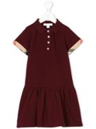 Burberry Kids - Cali Dress - Kids - Cotton - 10 Yrs, Red