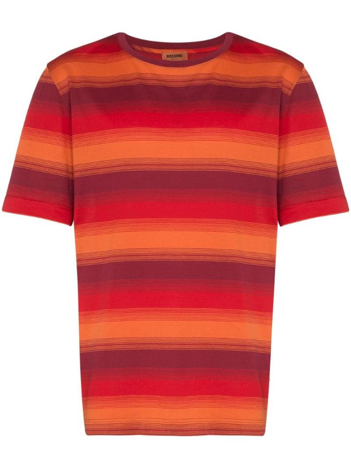 Missoni Stripe Pattern T-shirt - Multicoloured