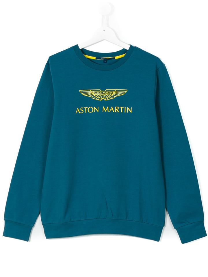 Aston Martin Kids Teen Logo Sweatshirt - Blue