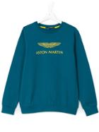 Aston Martin Kids Teen Logo Sweatshirt - Blue