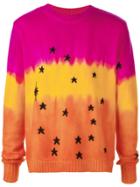 The Elder Statesman Cashmere Ursa Major/ursa Minor Sweater - Pink