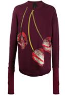 Bernhard Willhelm Hyper Realist Print Sweatshirt - Purple